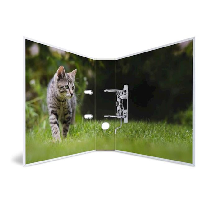 Herma registrator, A4, 70 mm, Favorite animals Mucek 2