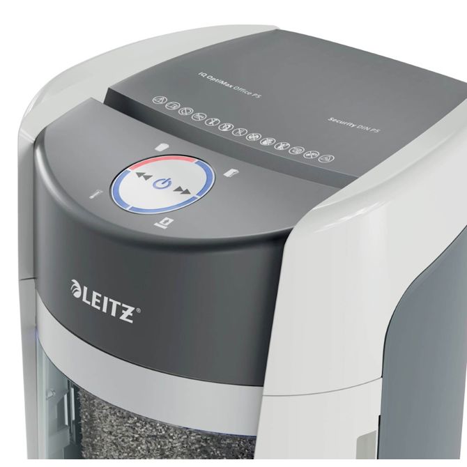 Leitz uničevalec dokumentov OptiMax Office 2x15mm P-5 5
