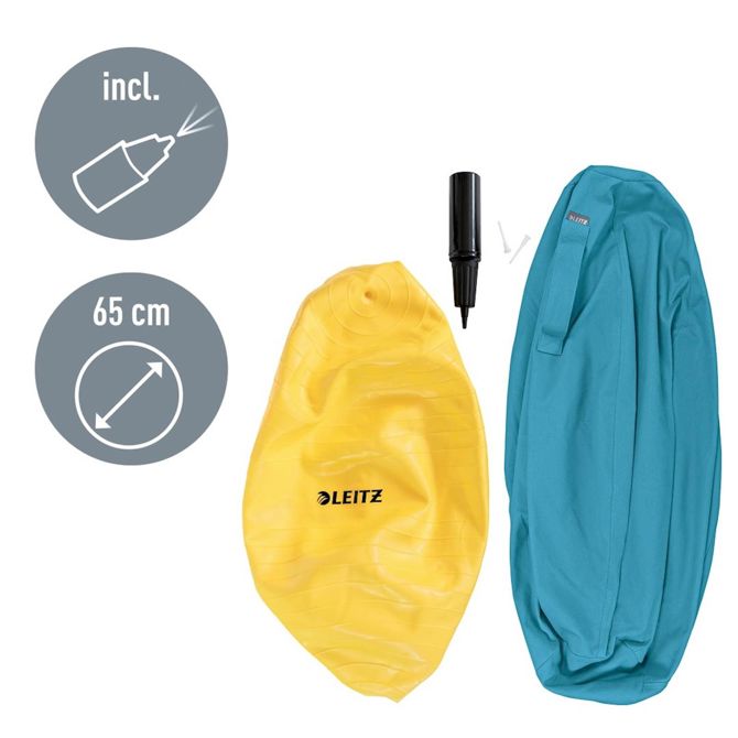 Leitz žoga za sedenje Ergo Cosy Active, modra 4