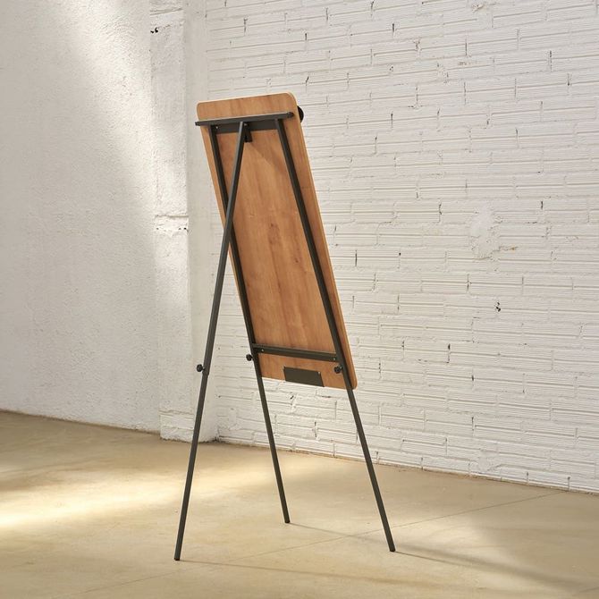 Lesena samostoječa tabla 67x99cm nogice – Rocada Natural 4