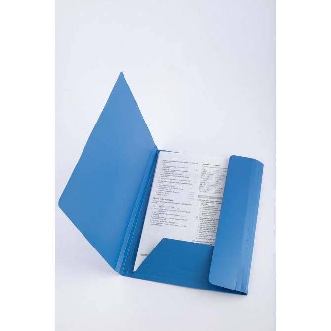 Mapa z elastiko pvc levia a4 (modra) 2