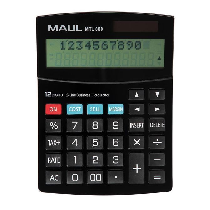 Maul Namizni kalkulator MTL 800, dvovrstični 4