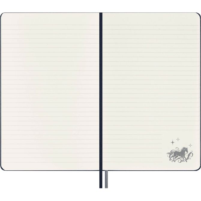 Moleskine notebook, Le Harry Potter Patronum, LG, črtni, trde platnice 3