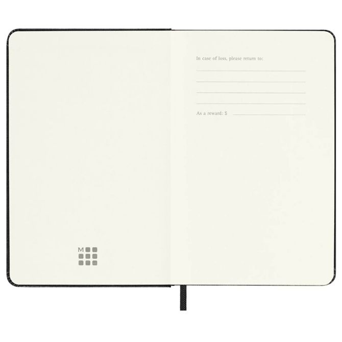 Moleskine notebook, pocket, pikice, trde platnice 3