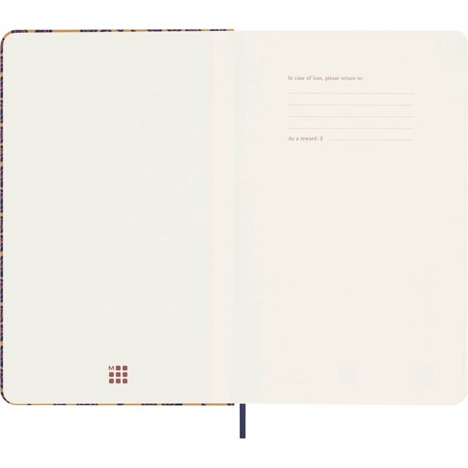 Moleskine notebook svila, L, črtni, trde platnice, rumen, v škatli 2