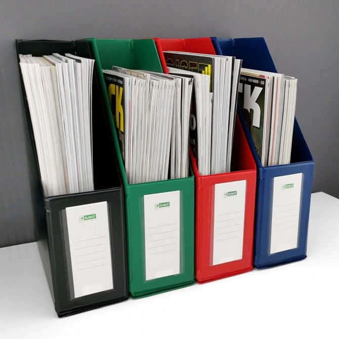 Odložni košek levia a4 pvc črn 110204 4