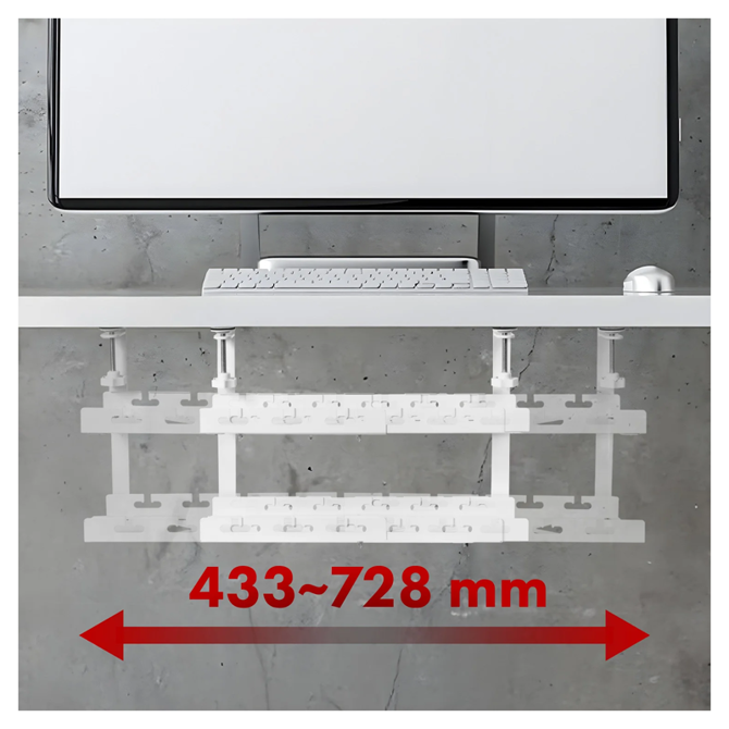 Organizator kablov Maclean MC-102W 6