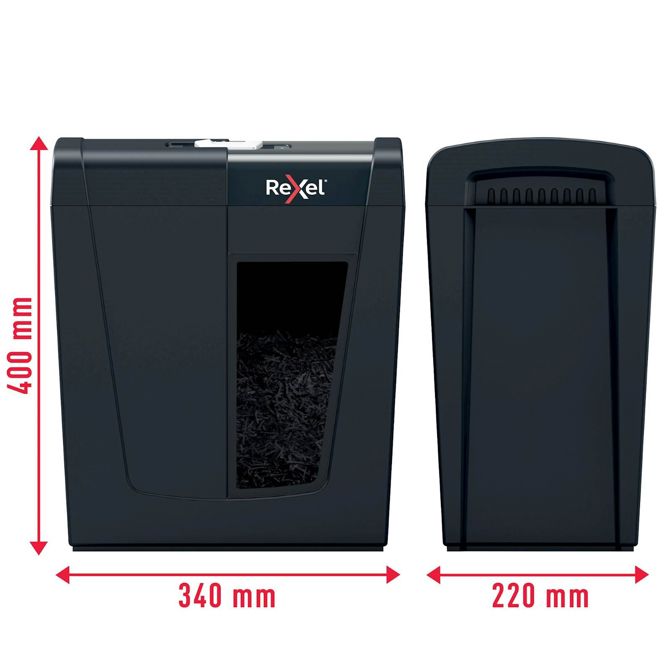 Uničevalec dokumentov Rexel Secure X10, P-4, 4 mm x 40 mm 6