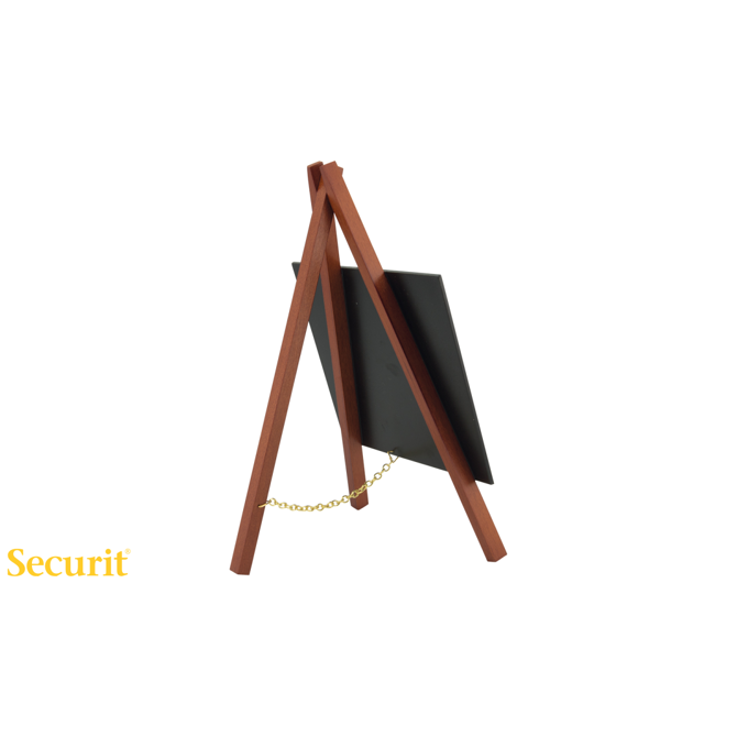 Securit KREDNE samostoječe TABLE Mini na stojalu v barvi MAHAGONIJA MNIMKR 4