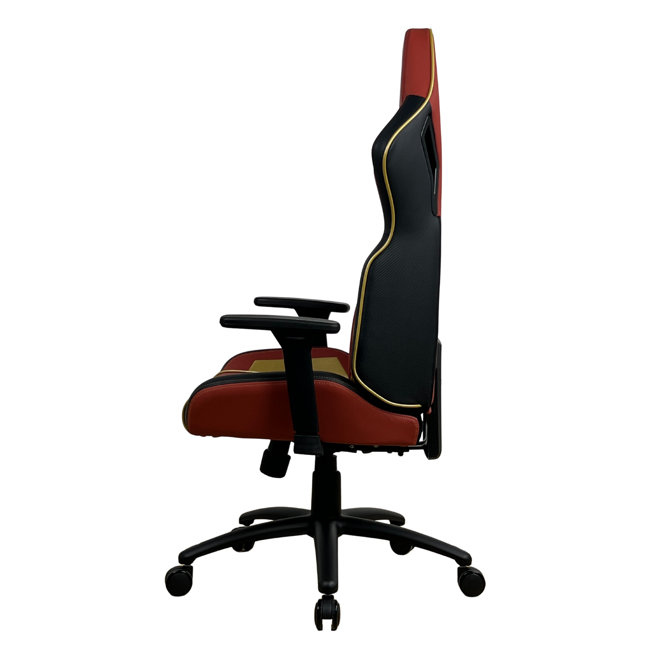 Gaming stol Spawn Lite, 3D nasloni za roke, nosilnost 150 kg, kot nagiba 125°, rdeča barva 5