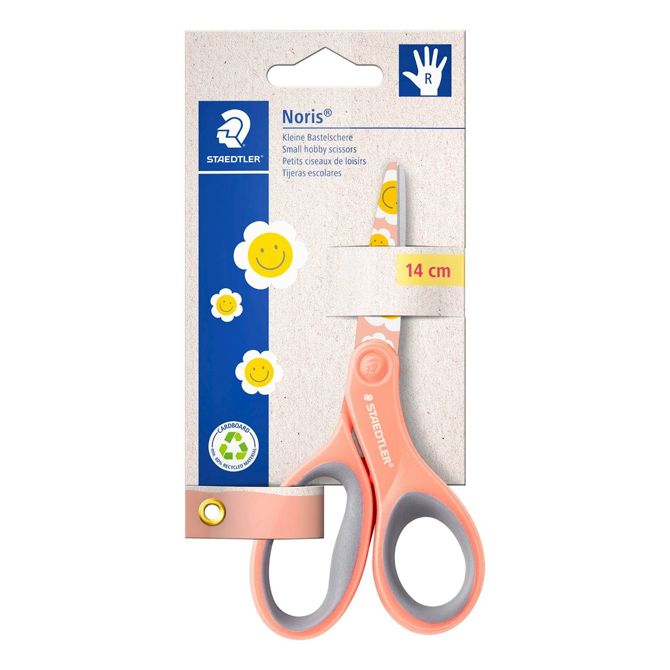 Staedtler otroške škarje Noris Club za desničarje, 14 cm, na kartonskem blistru 4