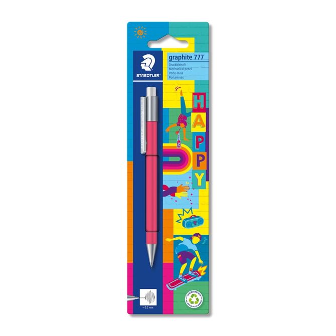 Staedtler tehnični svinčnik Happy 0.5 mm, na blistru 2