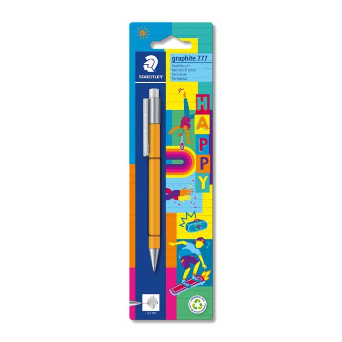 Staedtler tehnični svinčnik Happy 0.5 mm, na blistru 3