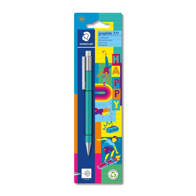 Staedtler tehnični svinčnik Happy 0.5 mm, na blistru 4