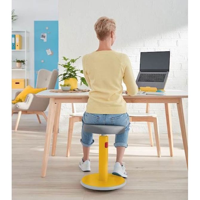 Stol leitz ergo cosy active sit&stand (rumena) 5
