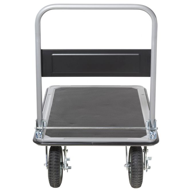 Voziček s platformo Toolcraft TO-10245330, jeklen, zložljiv, 300 kg nosilnosti, TÜV GS, gumirana kolesa 3