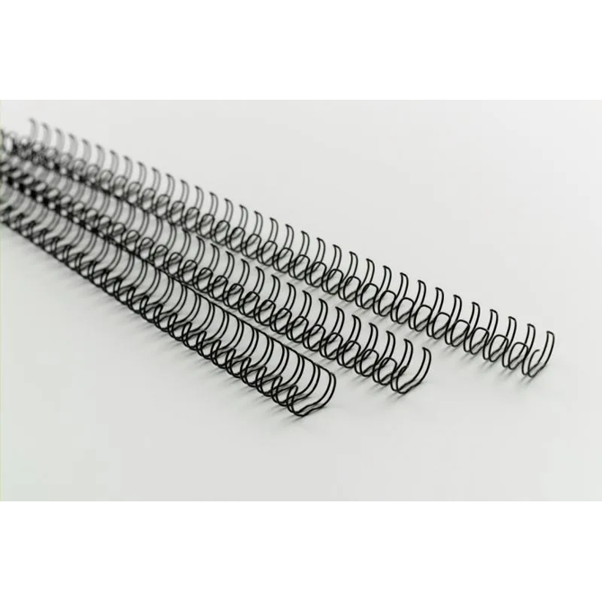 Žične spirale Klipko 12,7 mm - srebrne 2