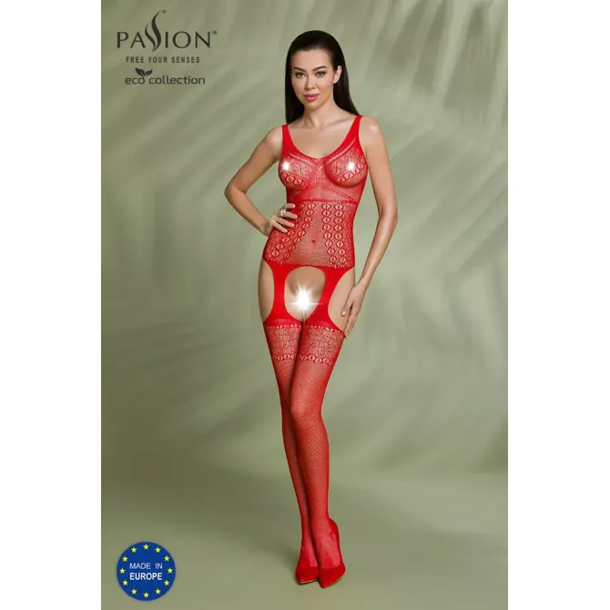 BODYSTOCKING Passion Eco BS010 Red