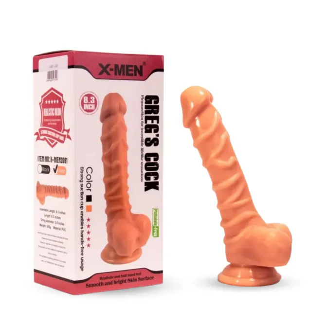 DILDO X-MEN Greg's Cock Flesh 8,3