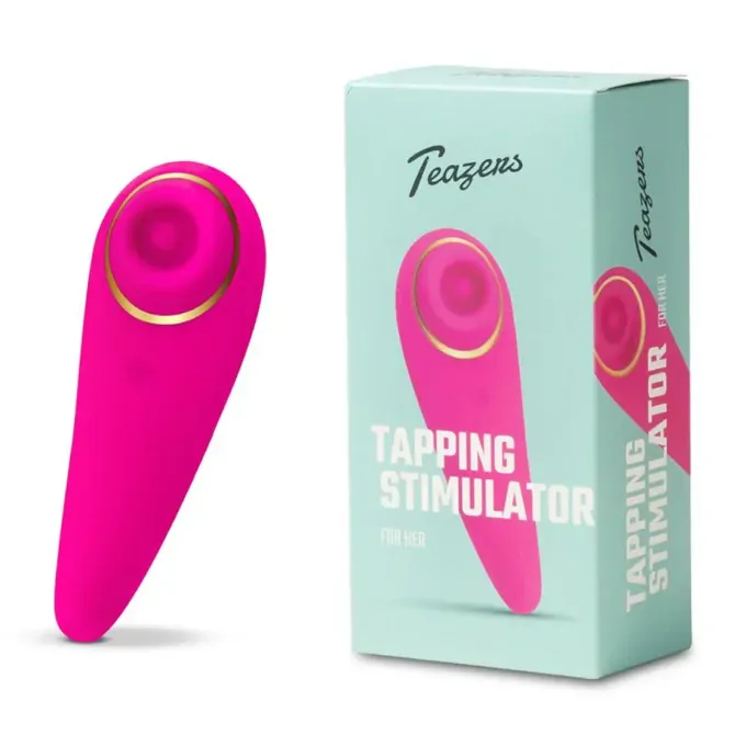 Klitoralni stimulator Teazers Tapping, roza