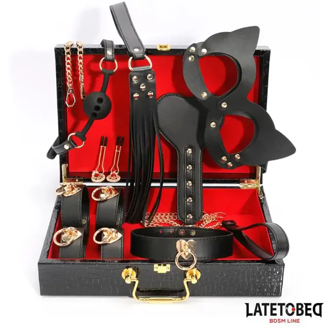 Komplet Latetobed BDSM Line Bondage Kit W. Storage
