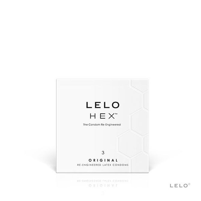 Kondomi Lelo Hex - 3 kosi