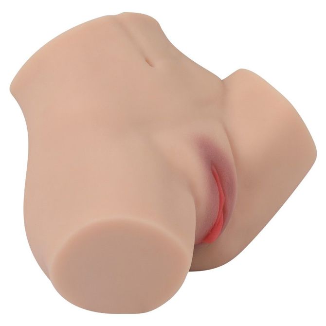Masturbator Mistress Aiva, dvojna odprtina, TPE material, 20,5 cm, vodoodporen