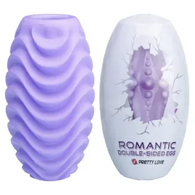 Masturbator Pretty Love Romantic Double Sided Egg