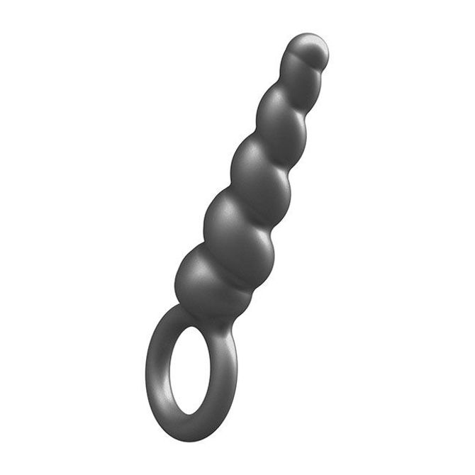 Silikonski analni čep ToyJoy Buttocks, 14,1 cm, premer 2,9 cm