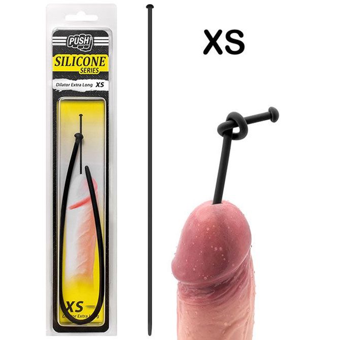 Silikonski dilator Push XS, 35 cm, premer 4,5 cm