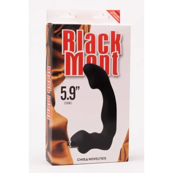 Stimulator prostate Chisa Novelties Avatar, 15 cm, baterija LR44, črn