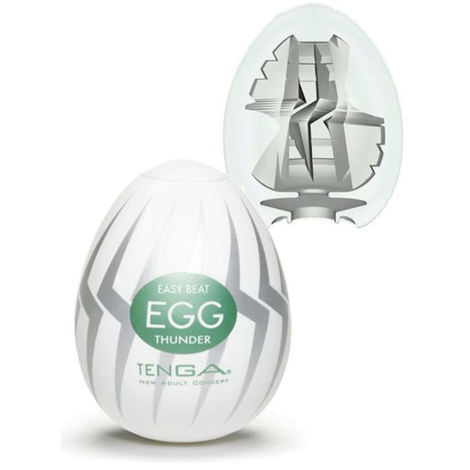 Masturbator Tenga Hard Boiled Thunder, 6,1 cm