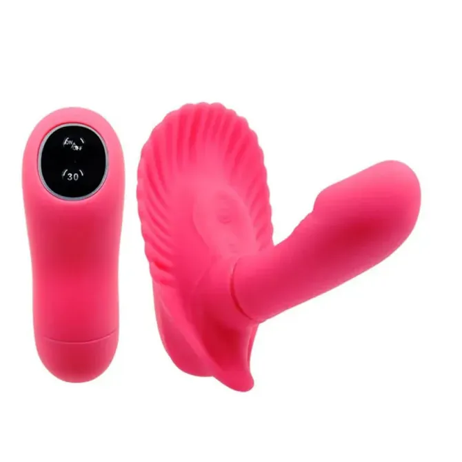 VIBRATOR Pretty Love Fancy Clamshell With Remote Controler