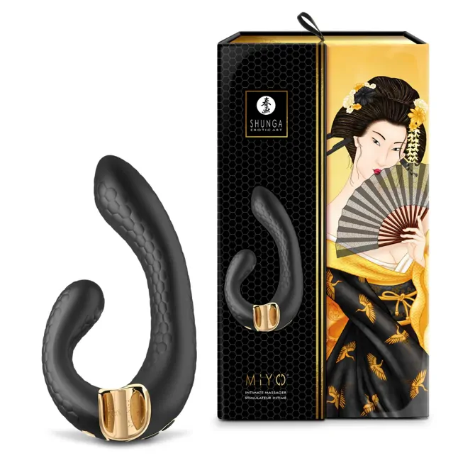 Vibrator Shunga Miyo, črn