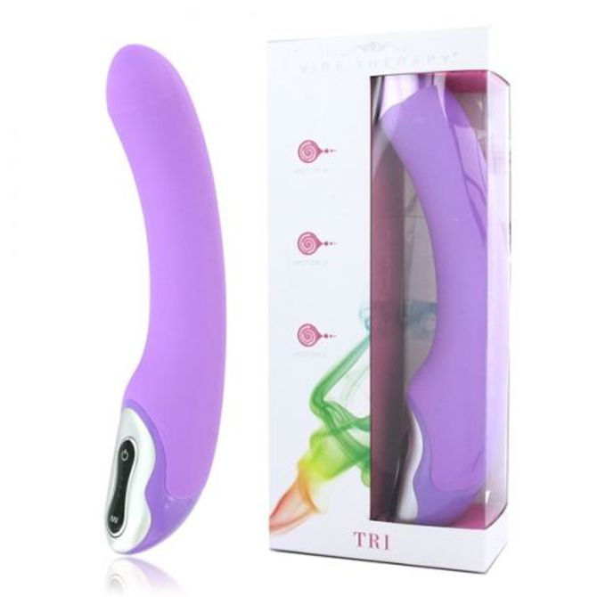 VIBRATOR Vibe Therapy Tri Purple