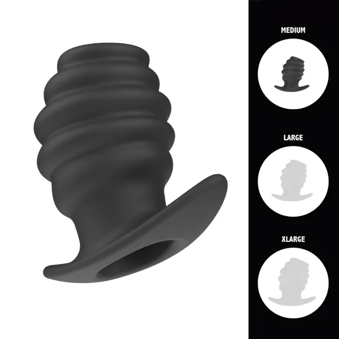 Votel analni čep Hidden Desire Black, velikost M