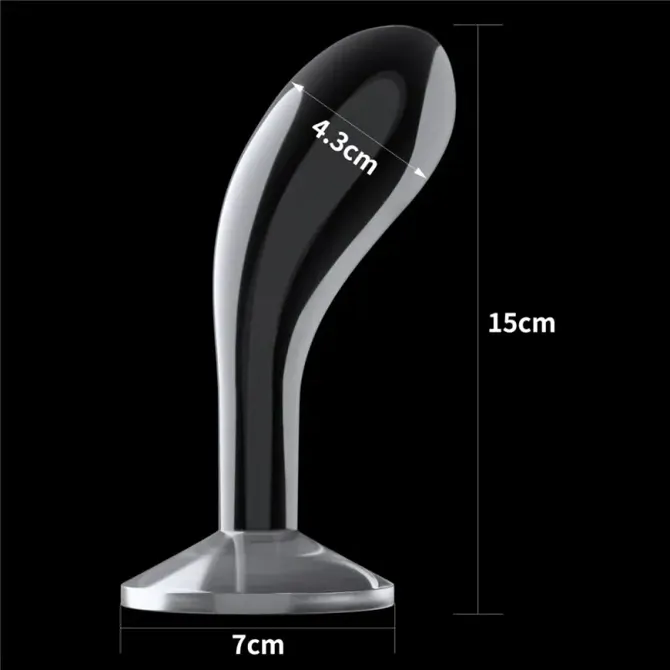 Analni čep Lovetoy Flawless Clear Prostate Plug 6 3