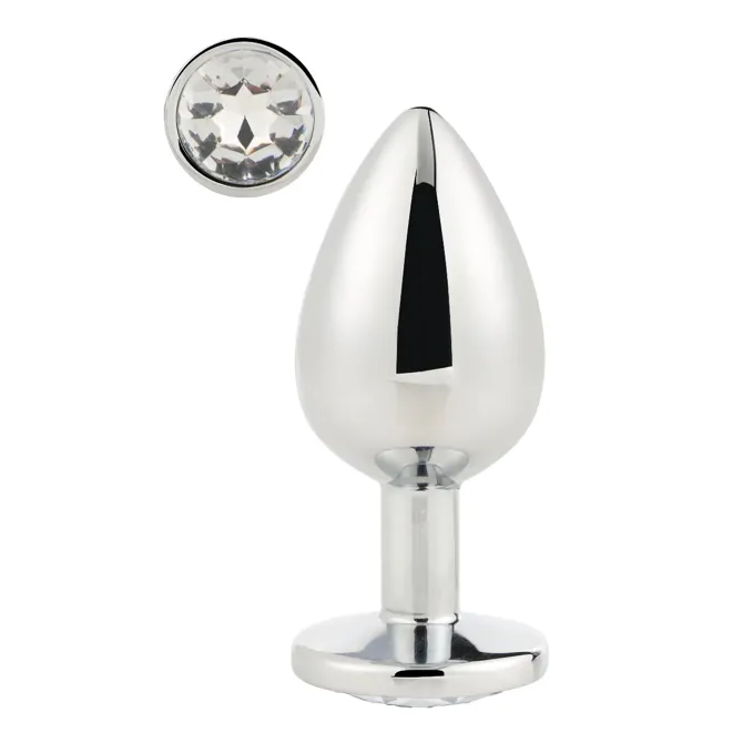 ANALNI ČEP Gleaming Love Silver Large 6