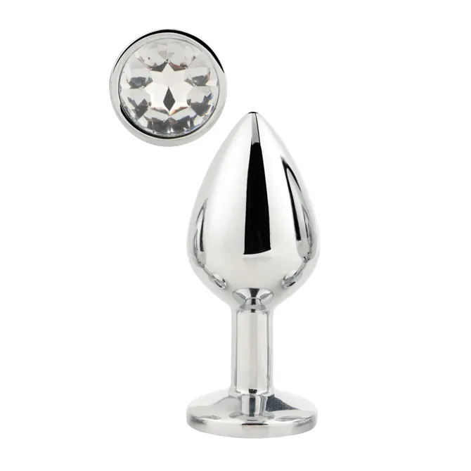 ANALNI ČEP Gleaming Love Silver Medium 5