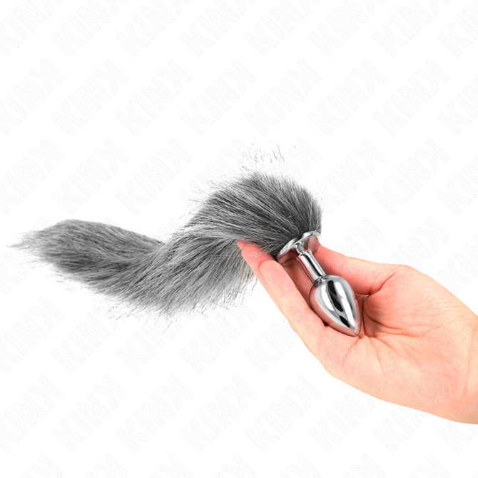 Analni čep Kink With Tail, siv, small 2