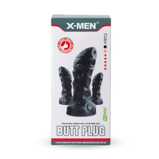 ANALNI ČEP X-MEN Monster 1 Black Medium 5