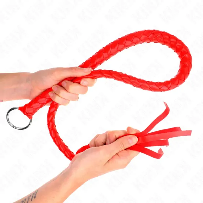 Bič Kink snake rdeč, 65 cm 3