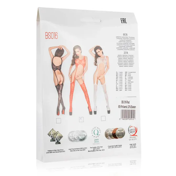 BODYSTOCKING Passion BS016 Red 3