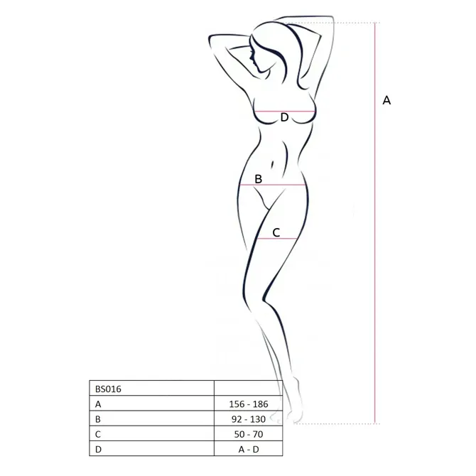 BODYSTOCKING Passion BS016 Red 4