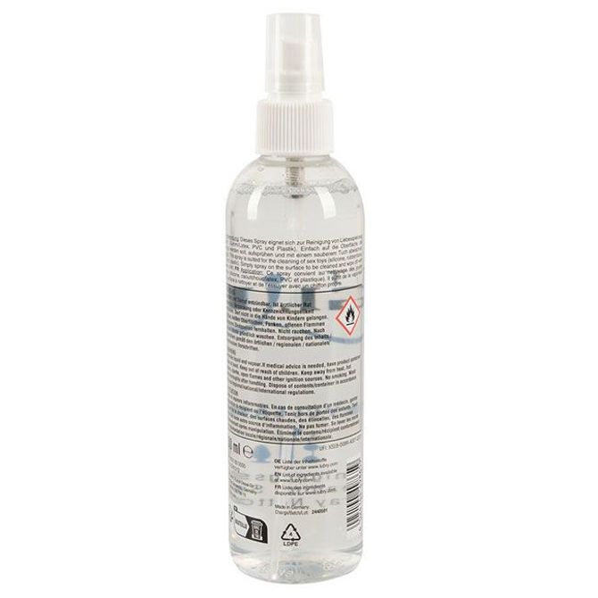 Čistilo za seks igračke JustGlide - 250 ml 3