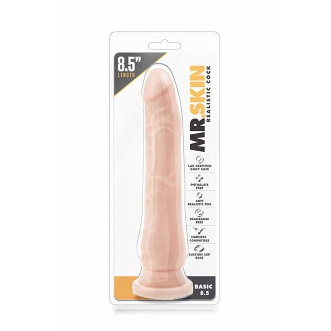 DILDO Blush Mr. Skin Realistic Basic Flesh 8,5'' 4