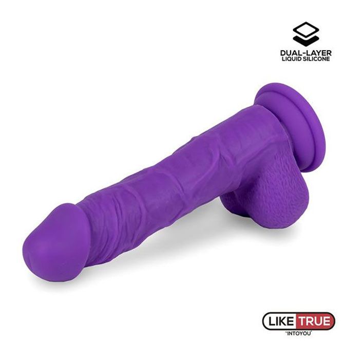Dildo Dual Layer Silicone, 20 cm 6