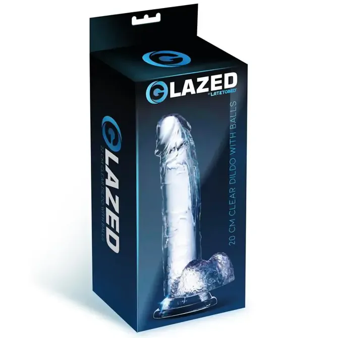 DILDO Glazed Crystal 20 cm 5
