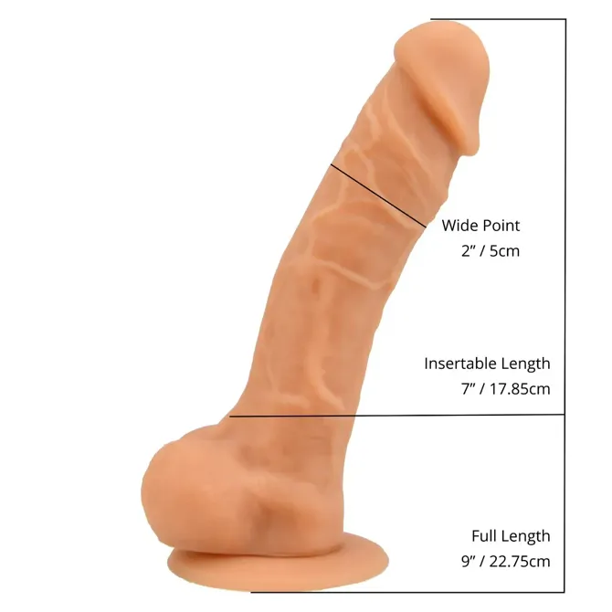 DILDO Loving Joy Realistic Flesh 9 5