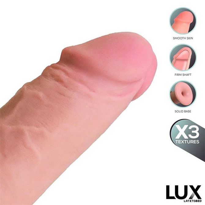 Dildo Lux Triple Texture Wolf 7, 18 cm 2